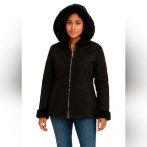 Croft & Barrow suede coats